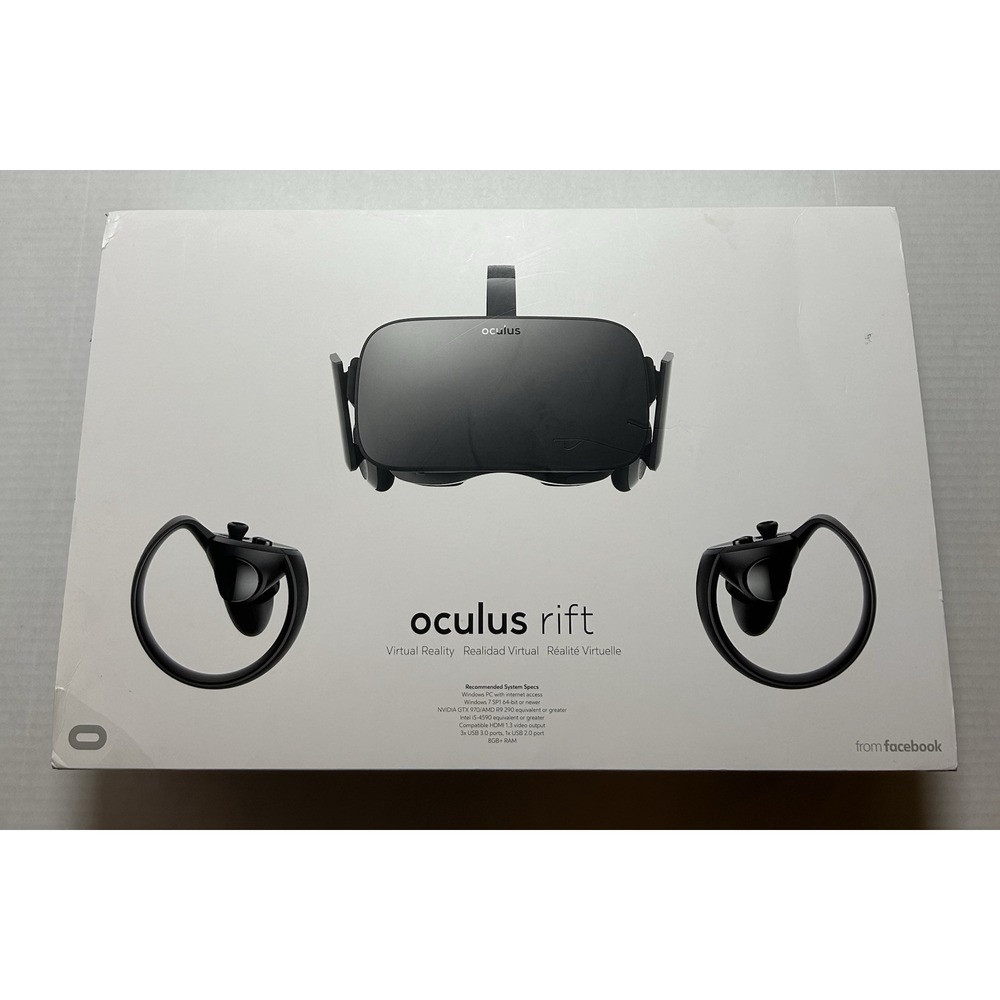 Oculus Rift Cv 1 Virtual Reality System Headset An Sensors